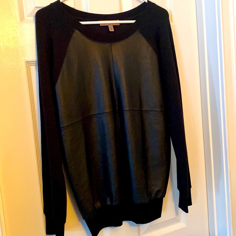 Beautiful Real Leather Top